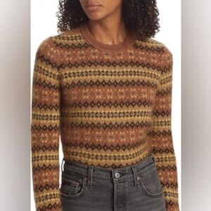 Doen Fran Fair Isle Wool-Mohair Sweater